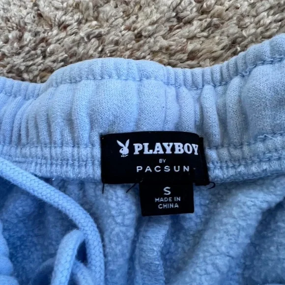PacSun Women's Light Blue Sweatpants - Picture 3 of 4